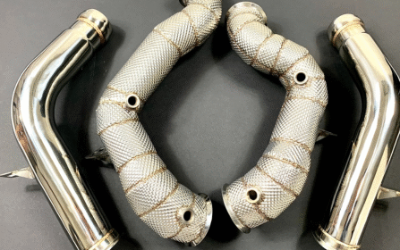 mercedes gt63 downpipes