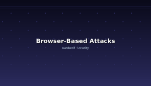 web application penetration testing