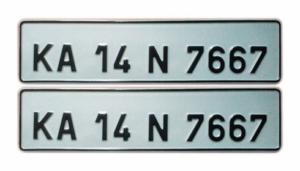 hsrp number plate booking